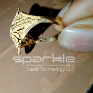Laser Hallmarking Sample Rose Gold