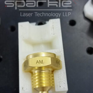 Laser Marking On Brass Knob
