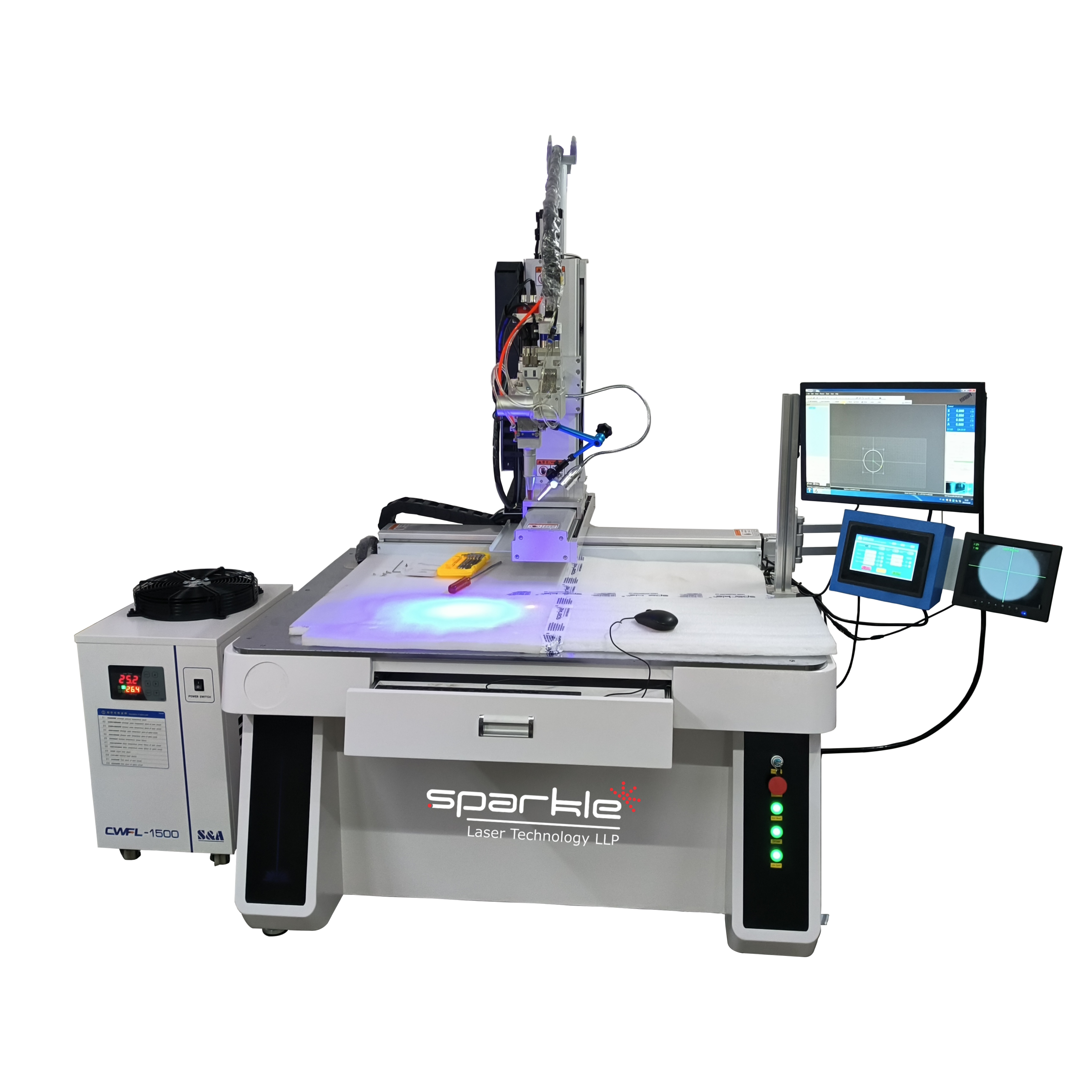 Platform Automatic Fiber Laser Welding Machine