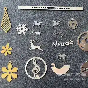Jewellery Laser Gold Silver Cutting Sample