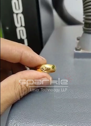 ozone motorized laser marking machine