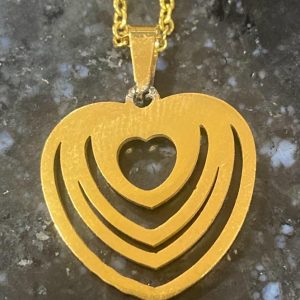 laser welding on gold pandent